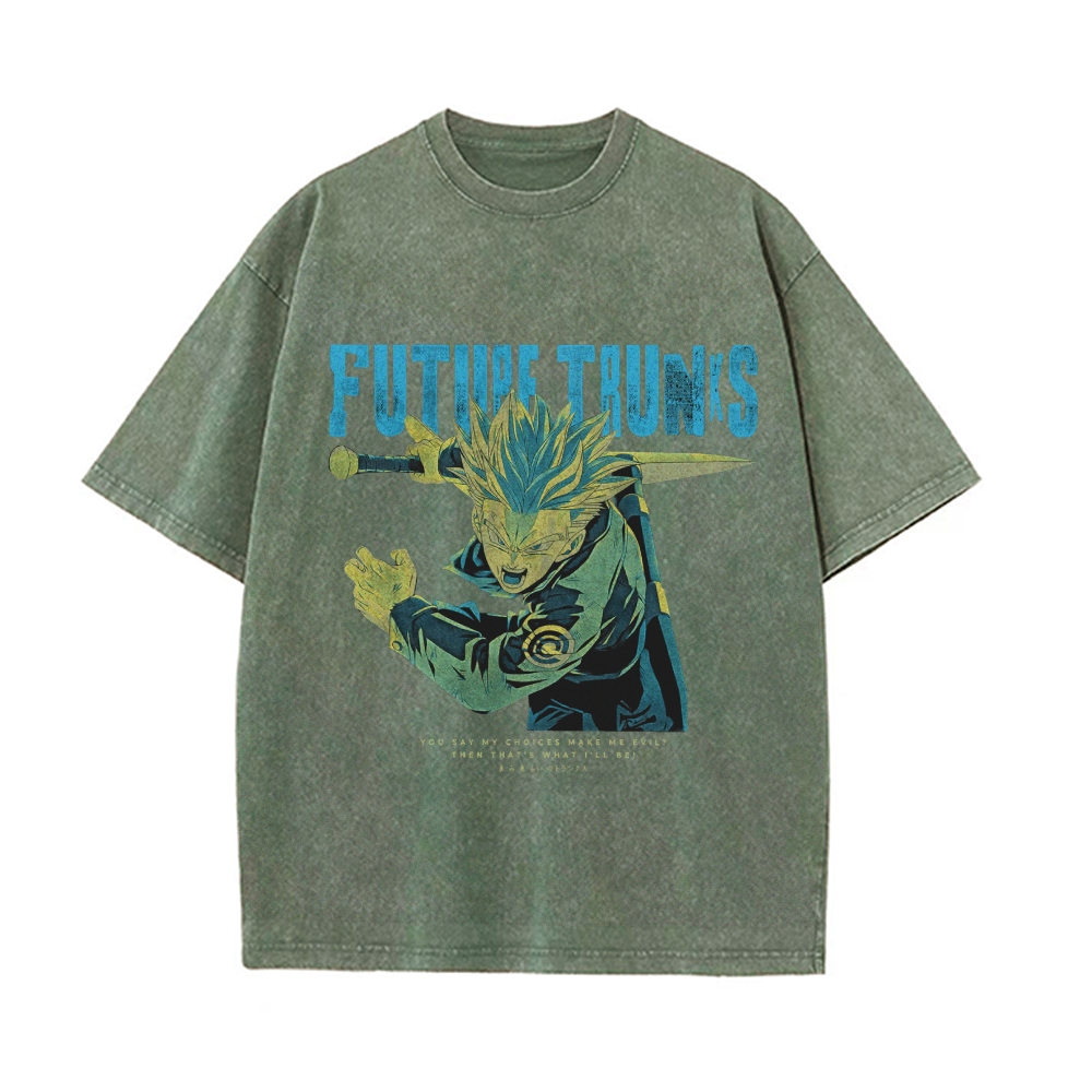 Future Trunks Vintage T-Shirt | Dragon Ball Super