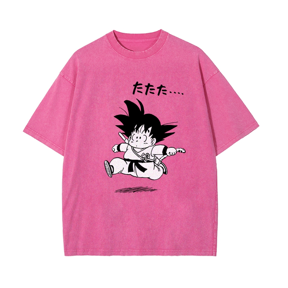 Q EDITION  GOKU Vintage T-Shirt | DRAGON BALL SUPER