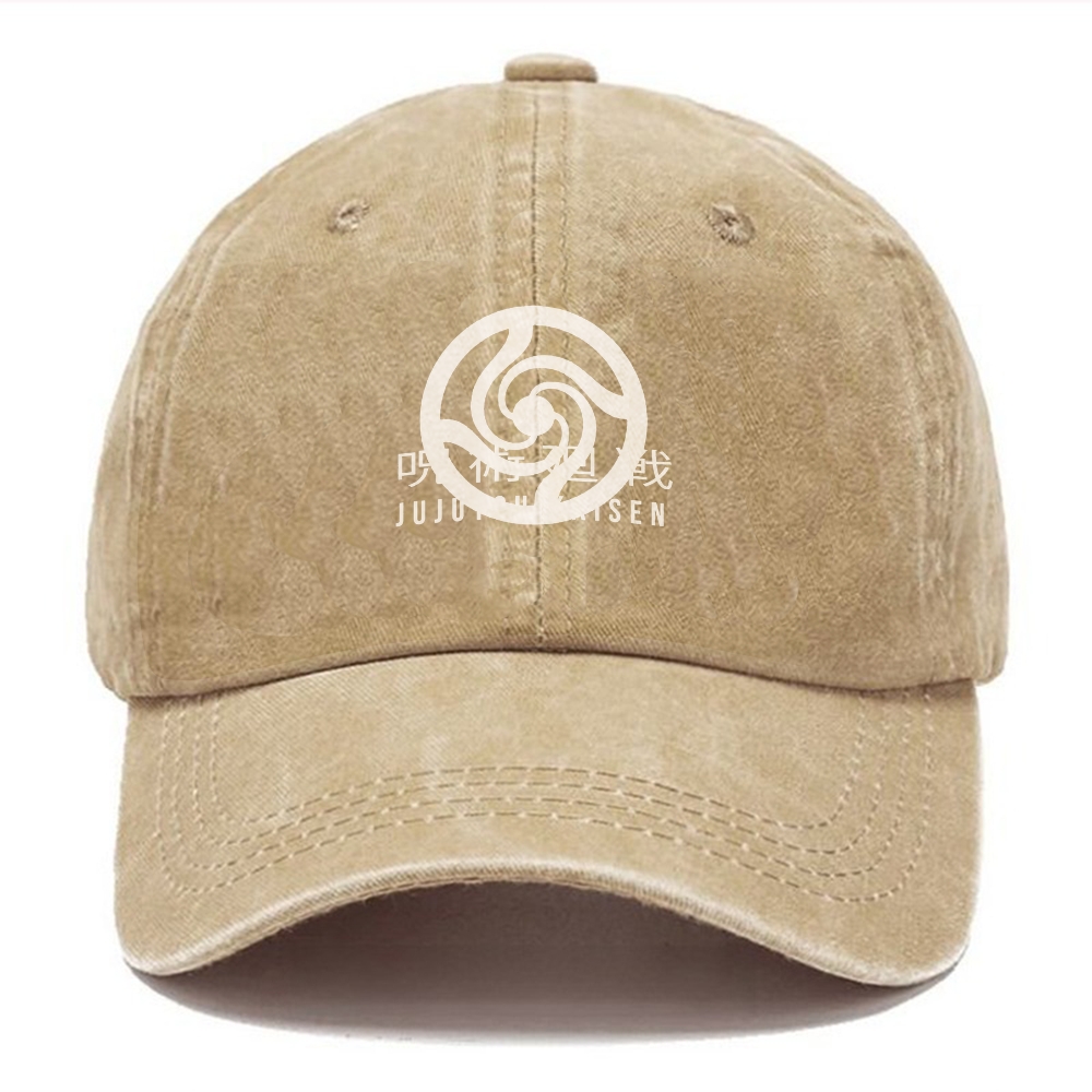Unisex Vintage Fashion Casual Washed Hat 04 | Jujutsu Kaisen