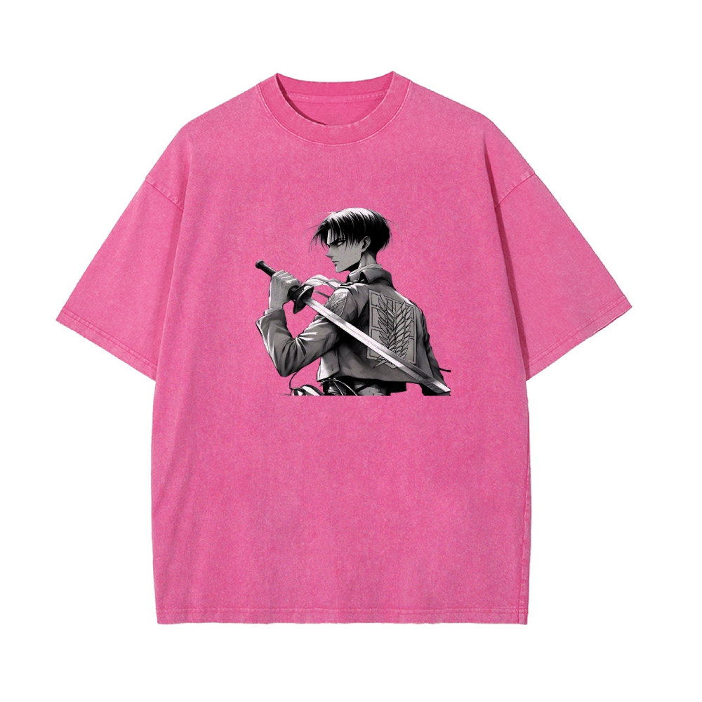 Attack On Titan Vintage Oversized T-Shirt
