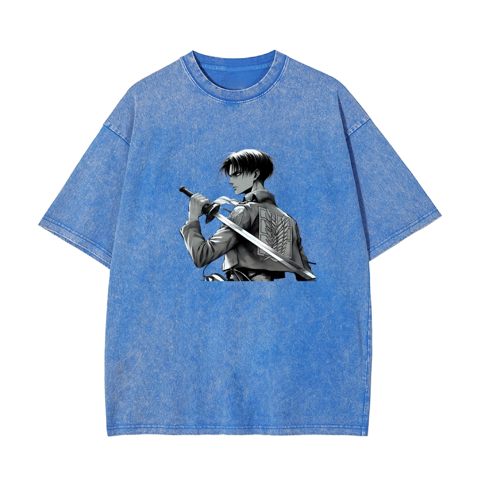 Attack On Titan Vintage Oversized T-Shirt