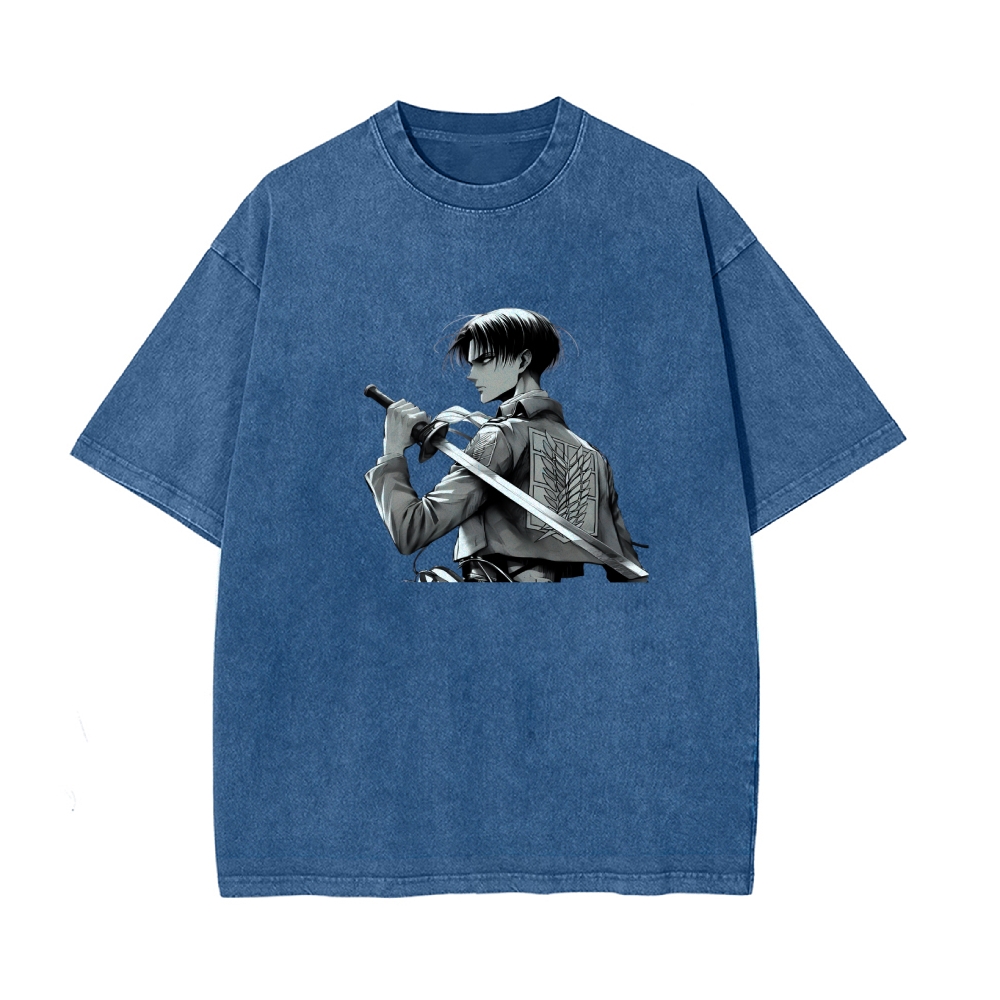 Attack On Titan Vintage Oversized T-Shirt