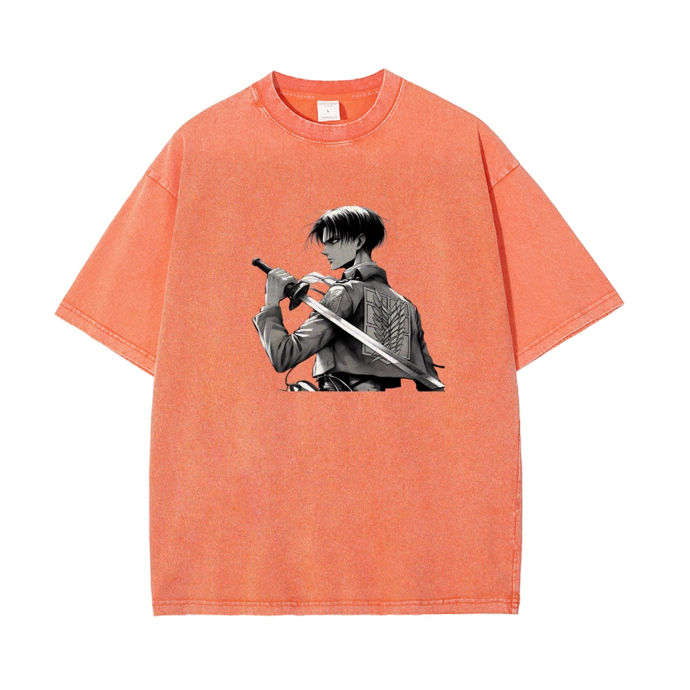 Attack On Titan Vintage Oversized T-Shirt