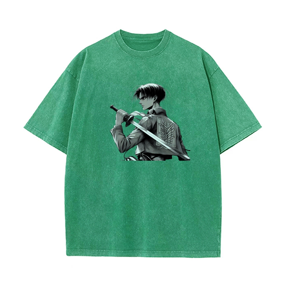 Attack On Titan Vintage Oversized T-Shirt