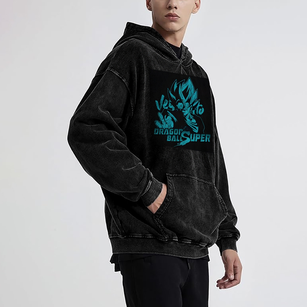 Goku Perfected Vintage Hoodie | Dragon Ball Super