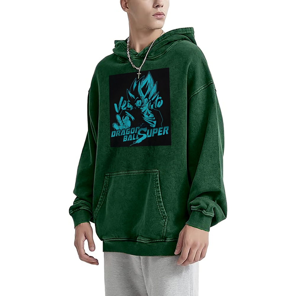 Goku Perfected Vintage Hoodie | Dragon Ball Super