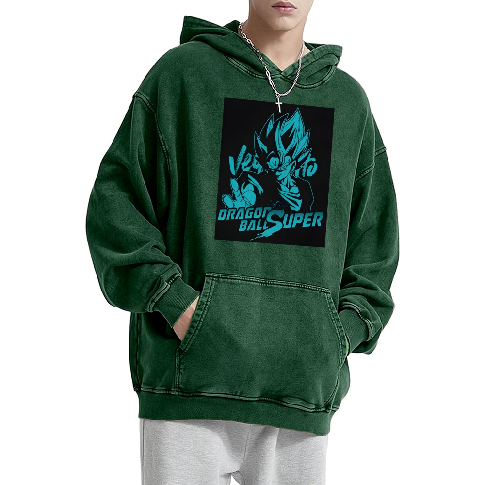 Goku Perfected Vintage Hoodie | Dragon Ball Super