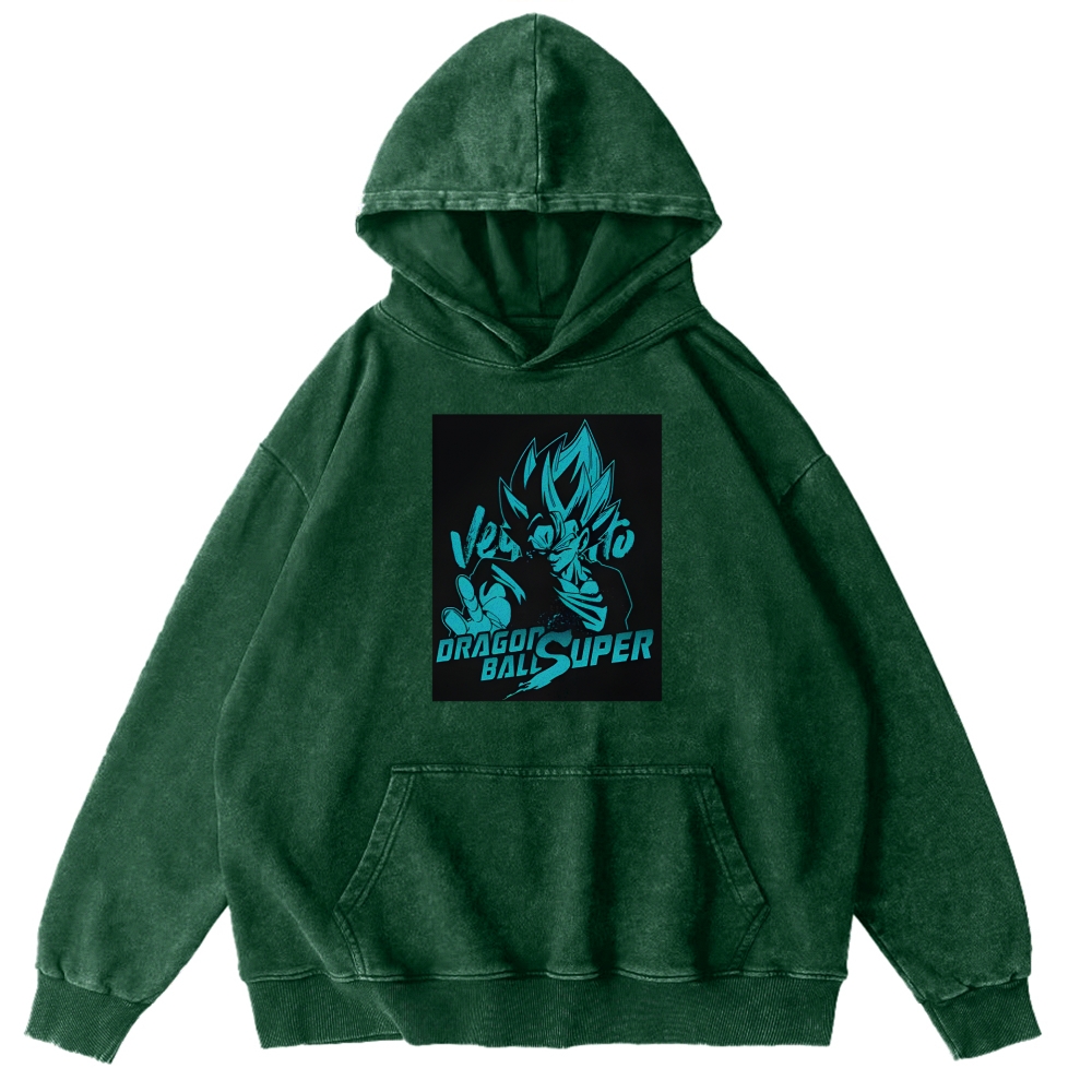 Goku Perfected Vintage Hoodie | Dragon Ball Super