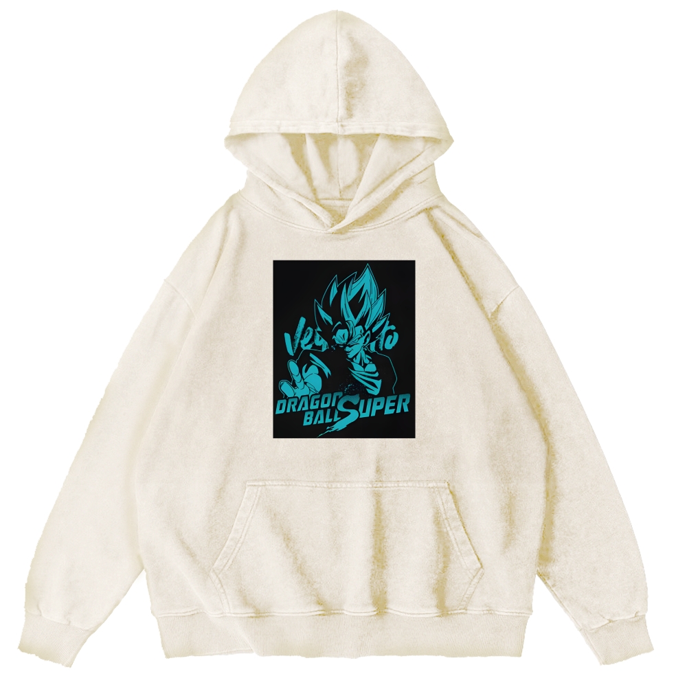 Goku Perfected Vintage Hoodie | Dragon Ball Super