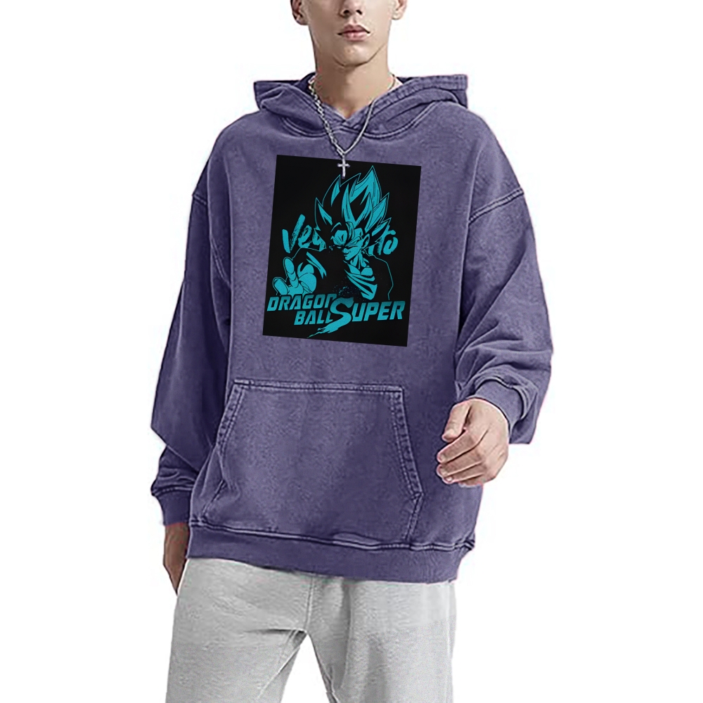 Goku Perfected Vintage Hoodie | Dragon Ball Super