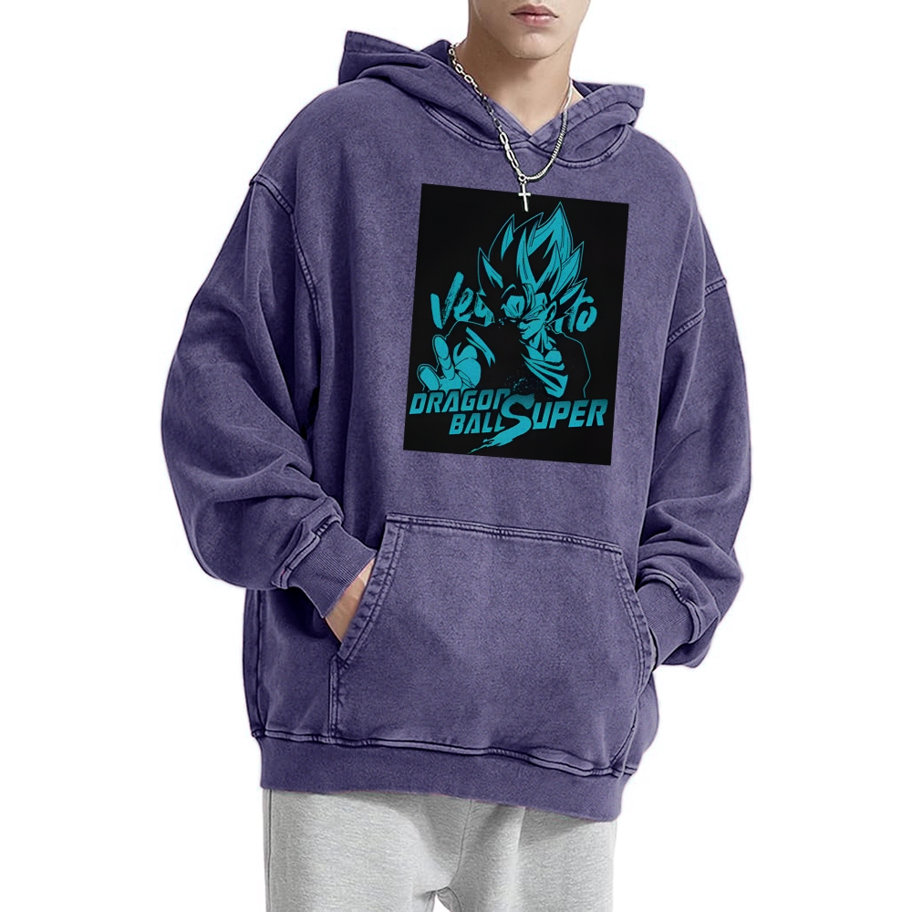 Goku Perfected Vintage Hoodie | Dragon Ball Super