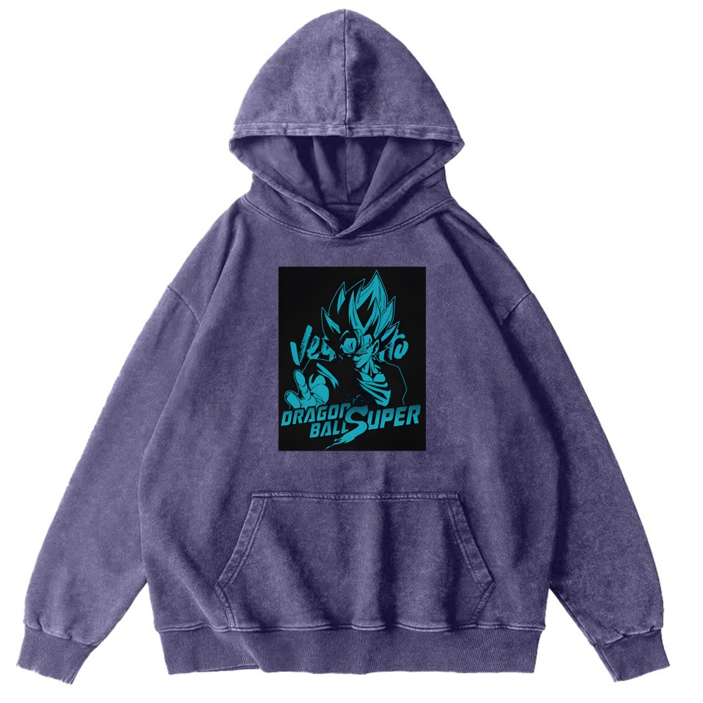 Goku Perfected Vintage Hoodie | Dragon Ball Super