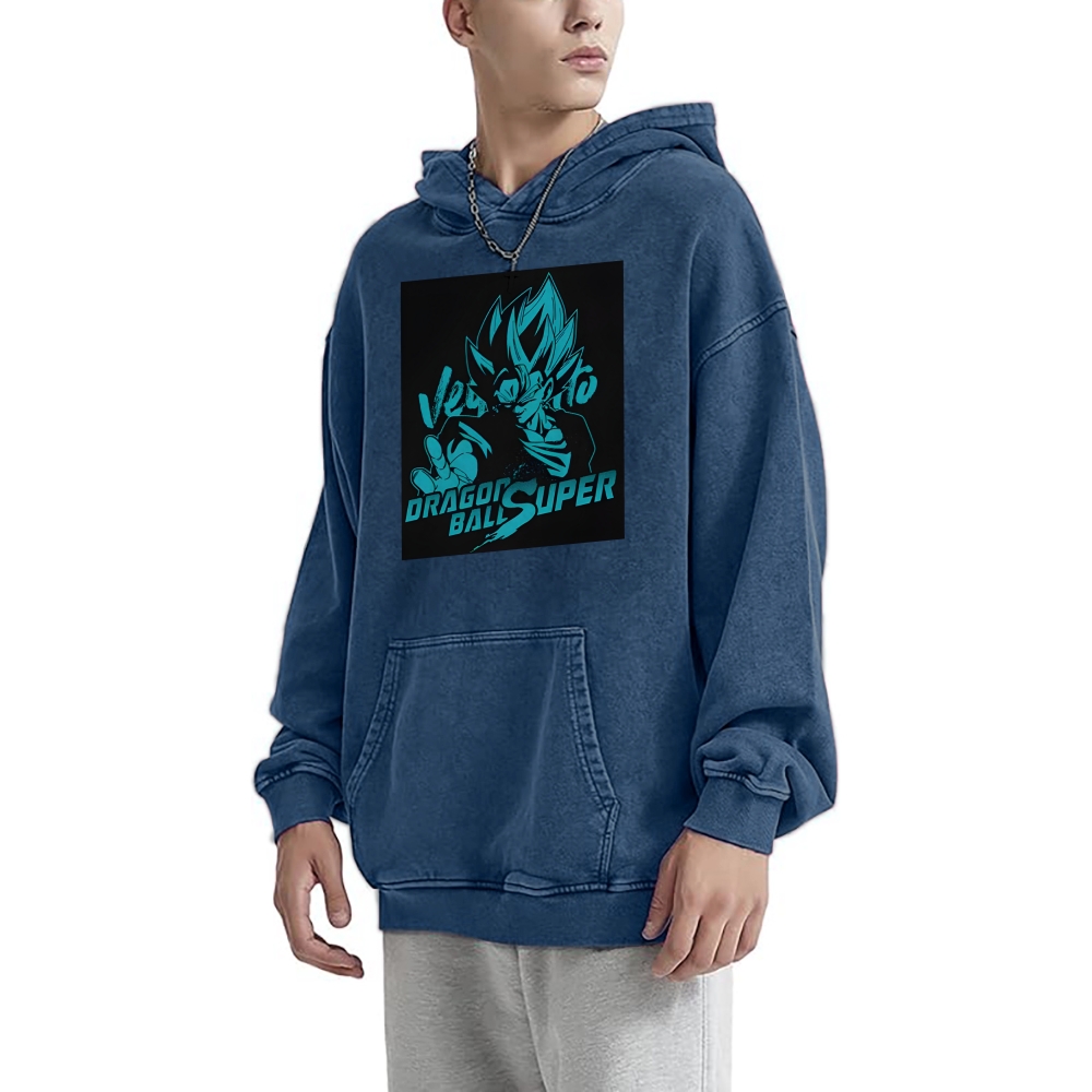 Goku Perfected Vintage Hoodie | Dragon Ball Super