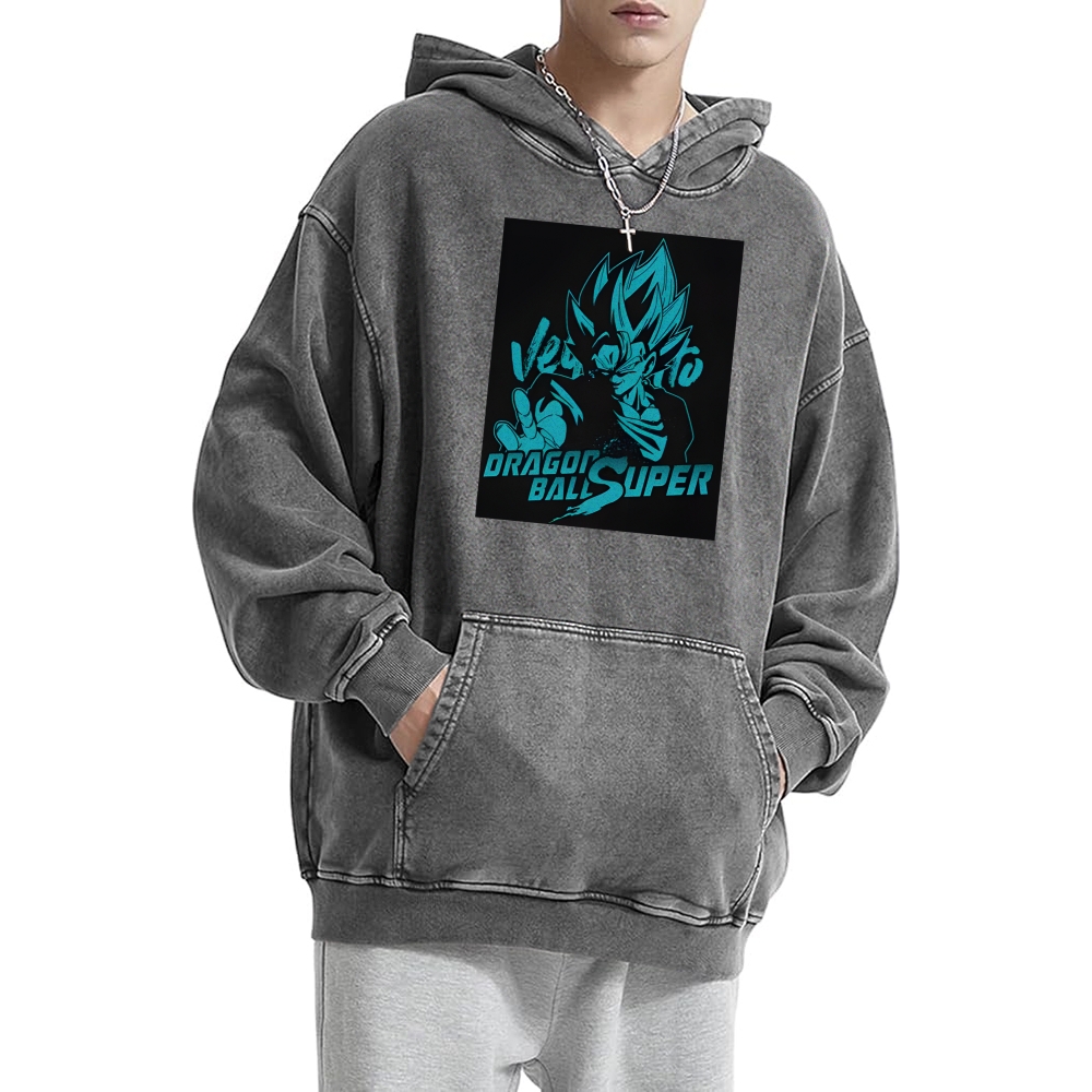 Goku Perfected Vintage Hoodie | Dragon Ball Super