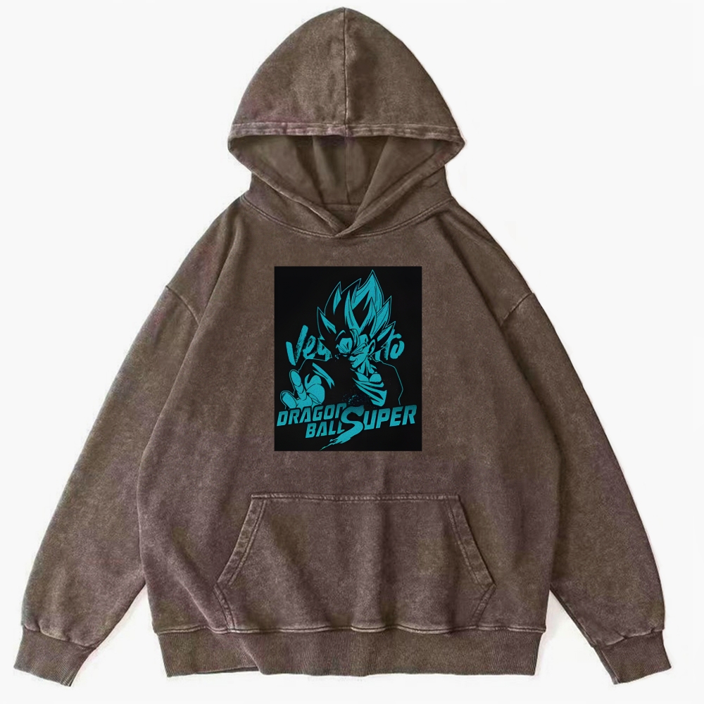 Goku Perfected Vintage Hoodie | Dragon Ball Super