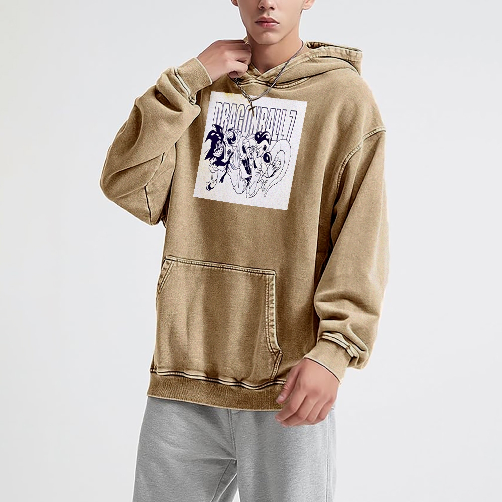 Goku Perfected Vintage Hoodie | Dragon Ball Super