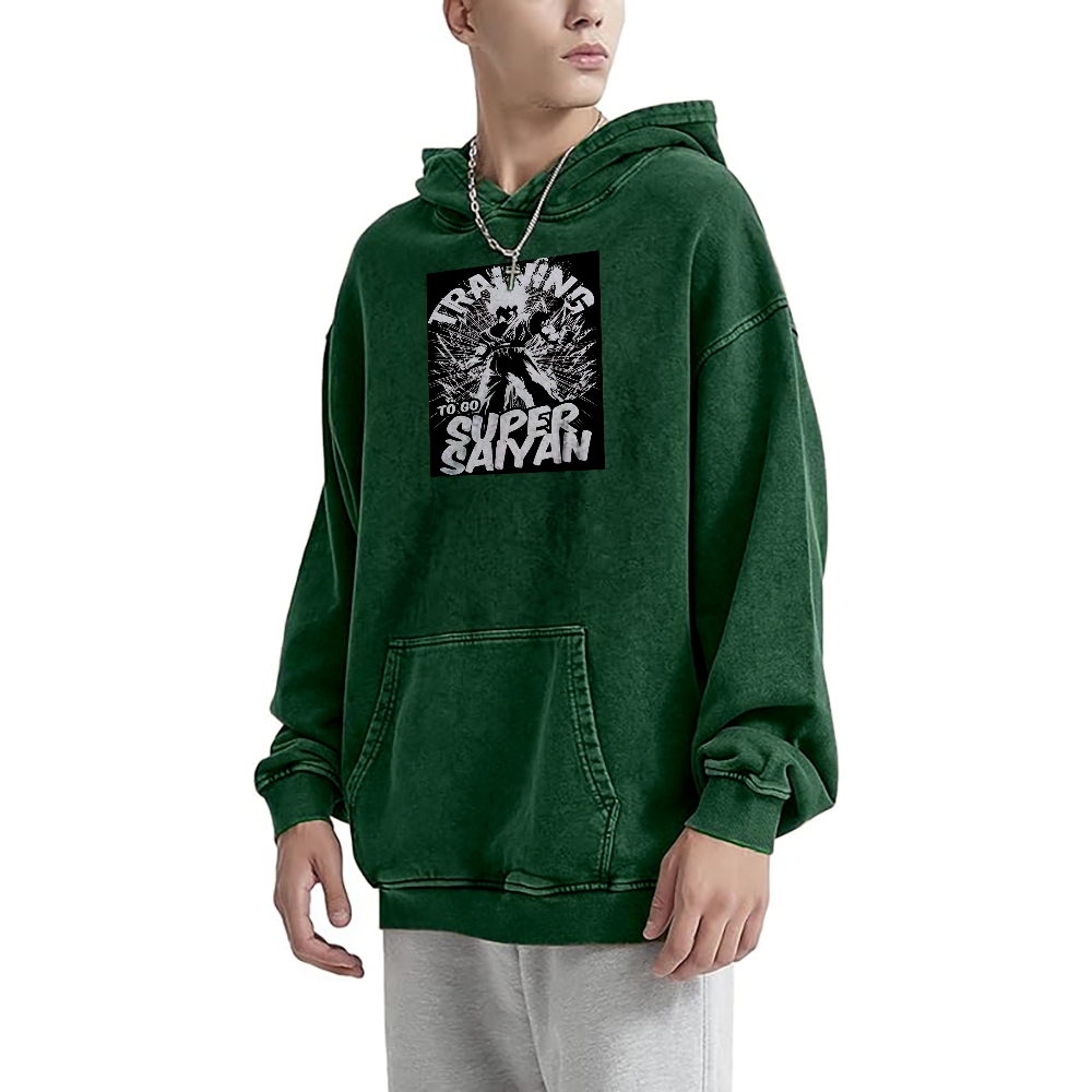 Goku Perfected Vintage Hoodie | Dragon Ball Super
