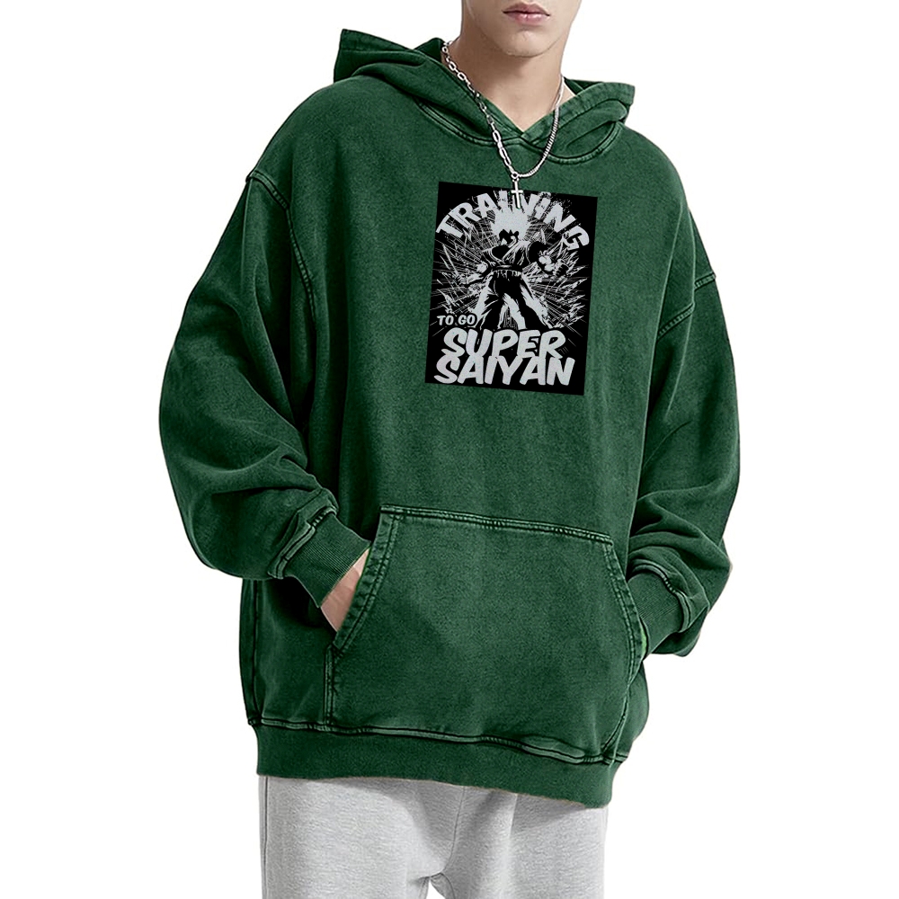Goku Perfected Vintage Hoodie | Dragon Ball Super