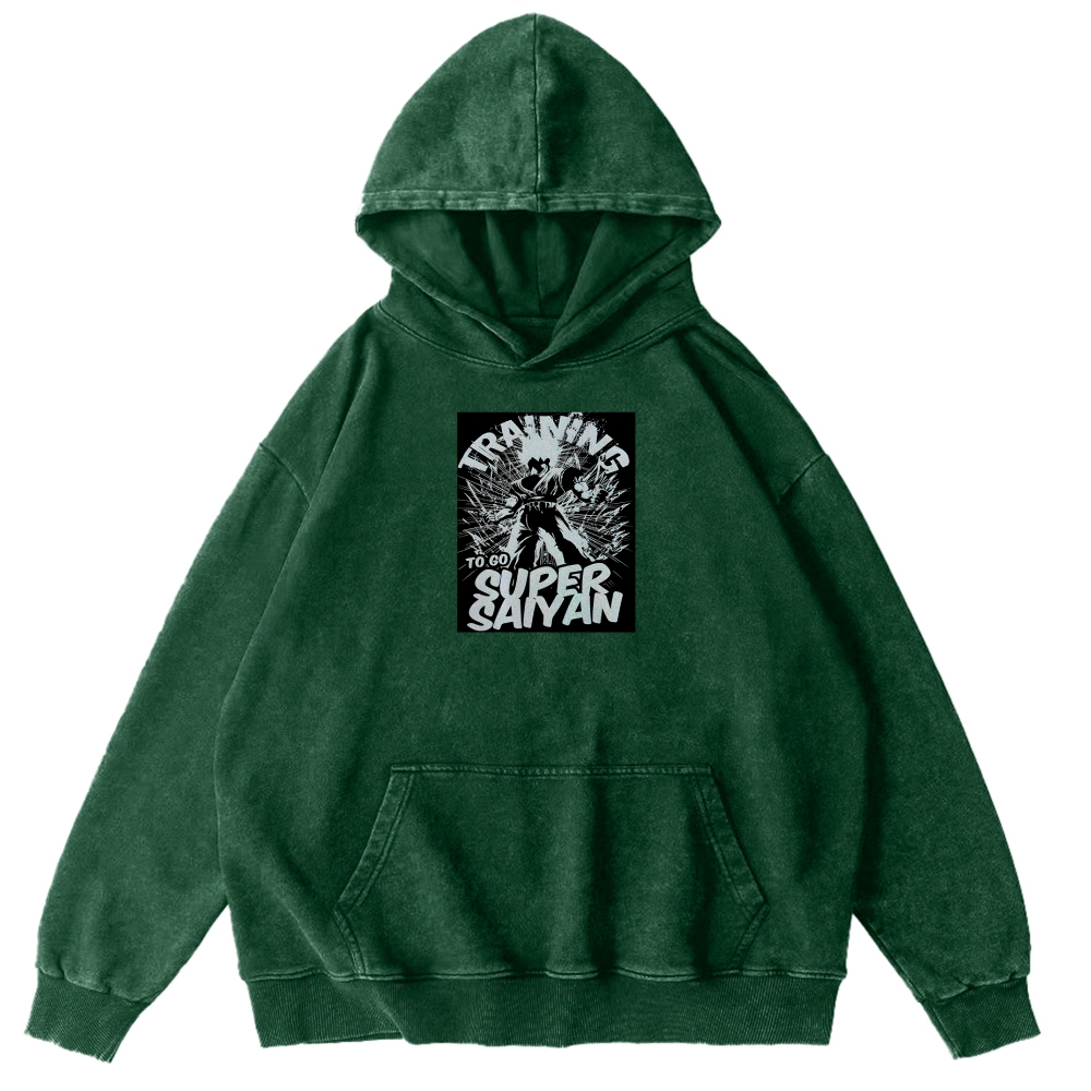 Goku Perfected Vintage Hoodie | Dragon Ball Super