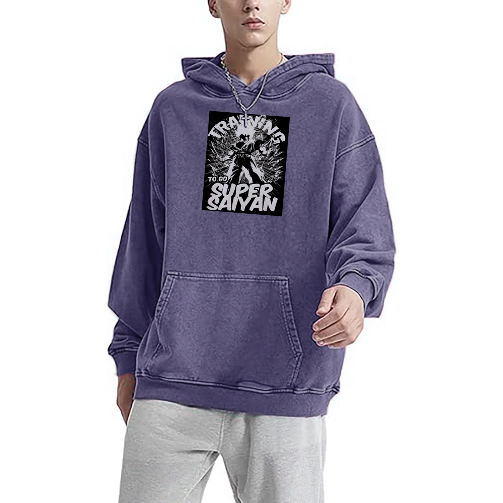 Goku Perfected Vintage Hoodie | Dragon Ball Super