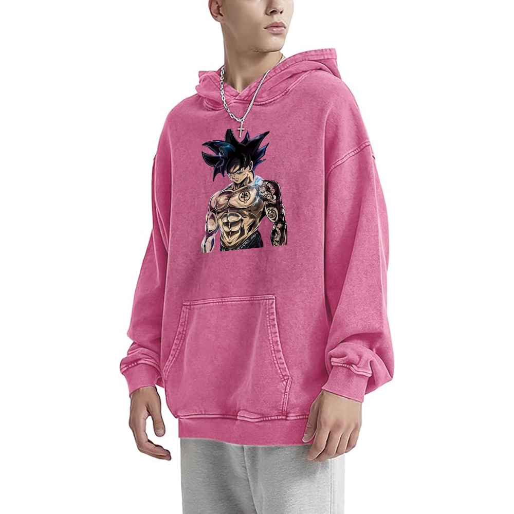 Goku Perfected Vintage Hoodie | Dragon Ball Super