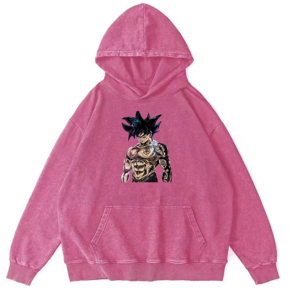 Goku Perfected Vintage Hoodie | Dragon Ball Super