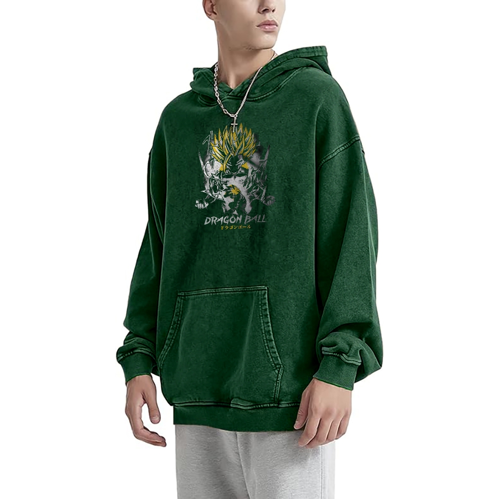 Gohan Perfected Vintage Hoodie | Dragon Ball Super