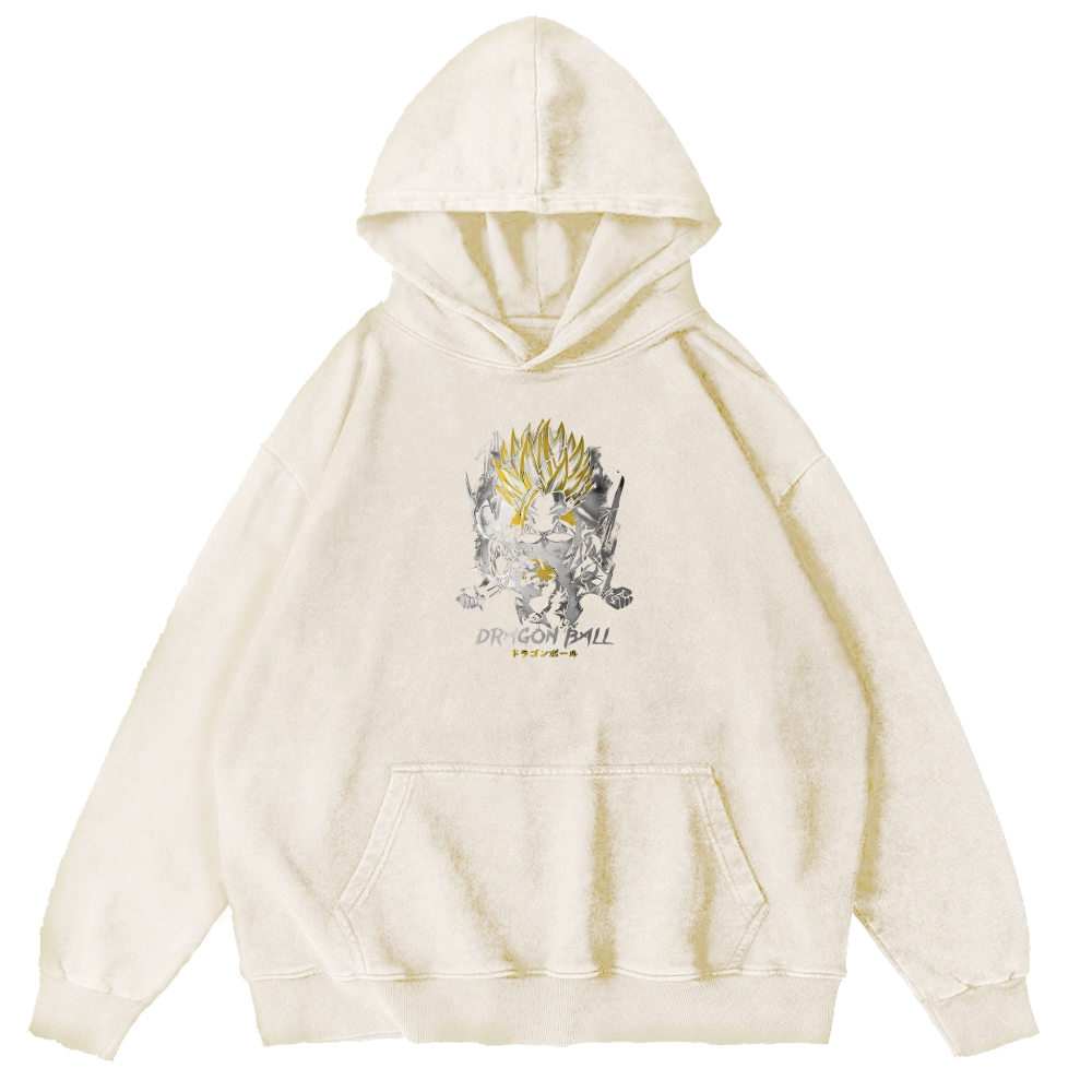Gohan Perfected Vintage Hoodie | Dragon Ball Super
