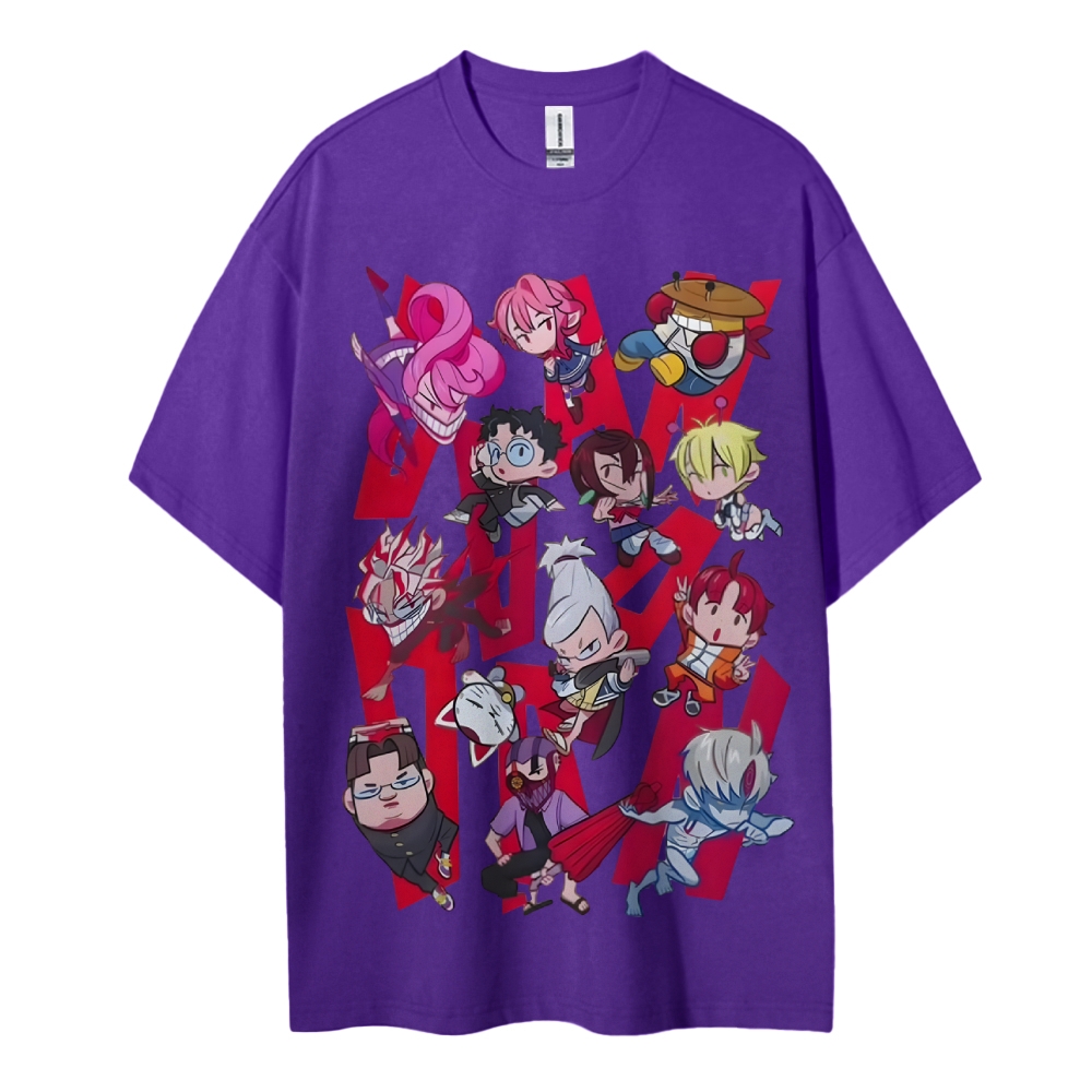 Dandadan Cotton Unisex Crew Neck Anime T-Shirt