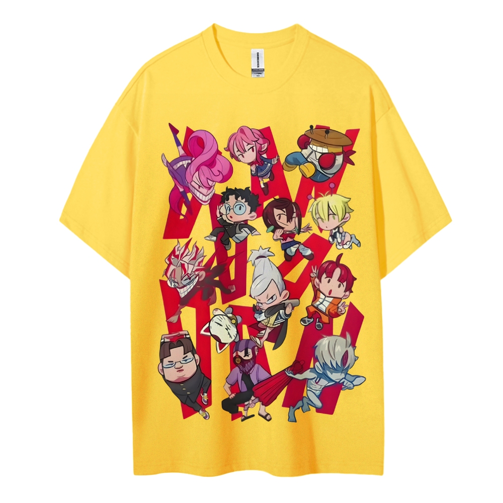 Dandadan Cotton Unisex Crew Neck Anime T-Shirt