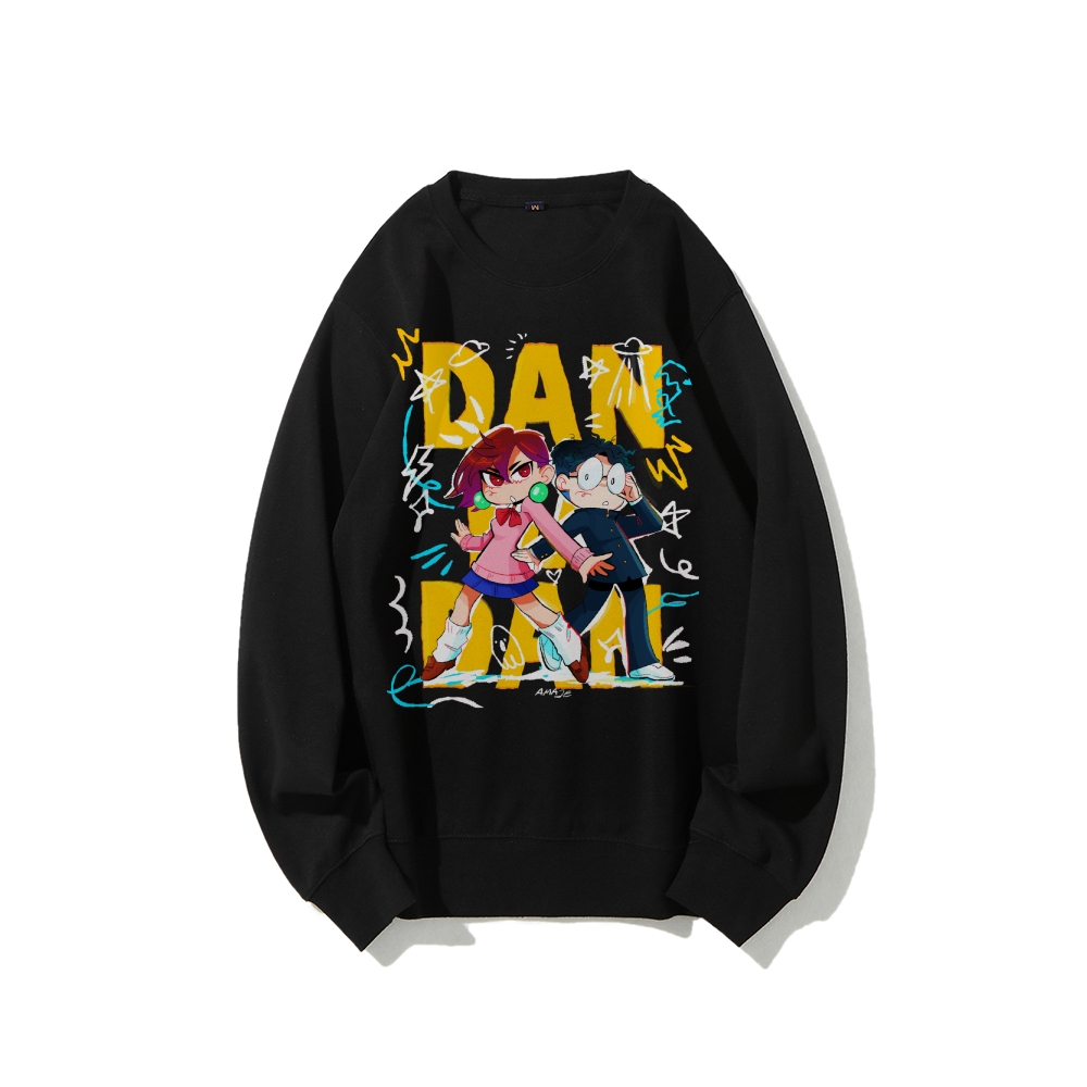 Dandadan Casual Crew Neck Sweatshirt