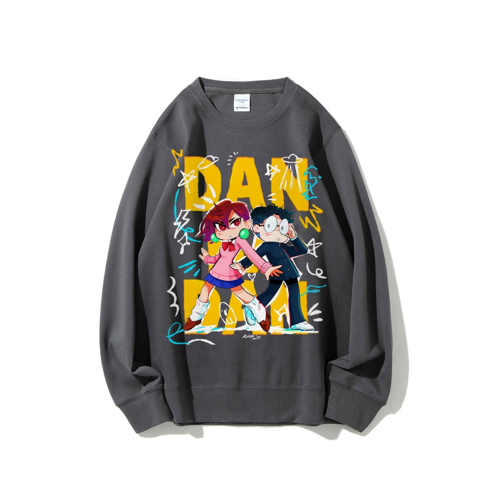 Dandadan Casual Crew Neck Sweatshirt