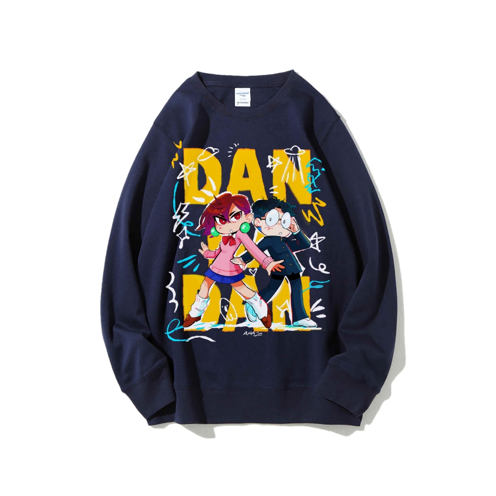 Dandadan Casual Crew Neck Sweatshirt