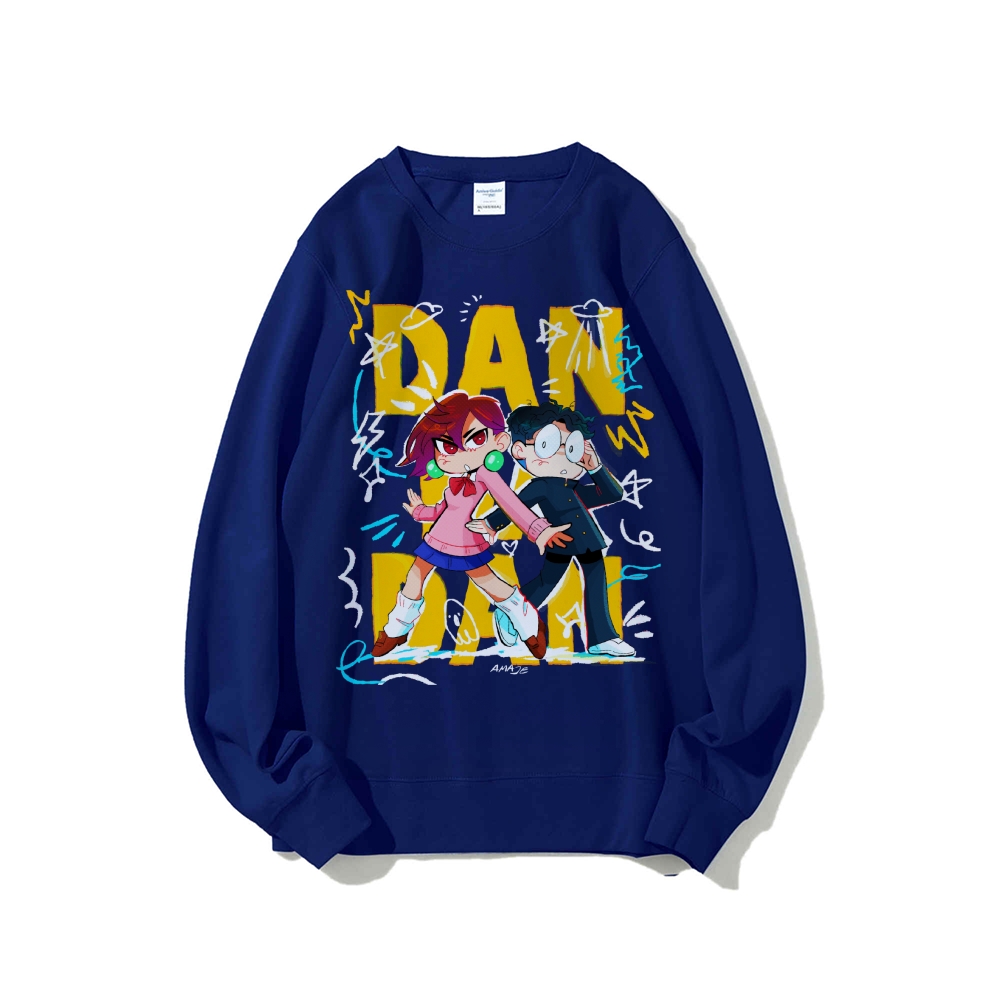 Dandadan Casual Crew Neck Sweatshirt