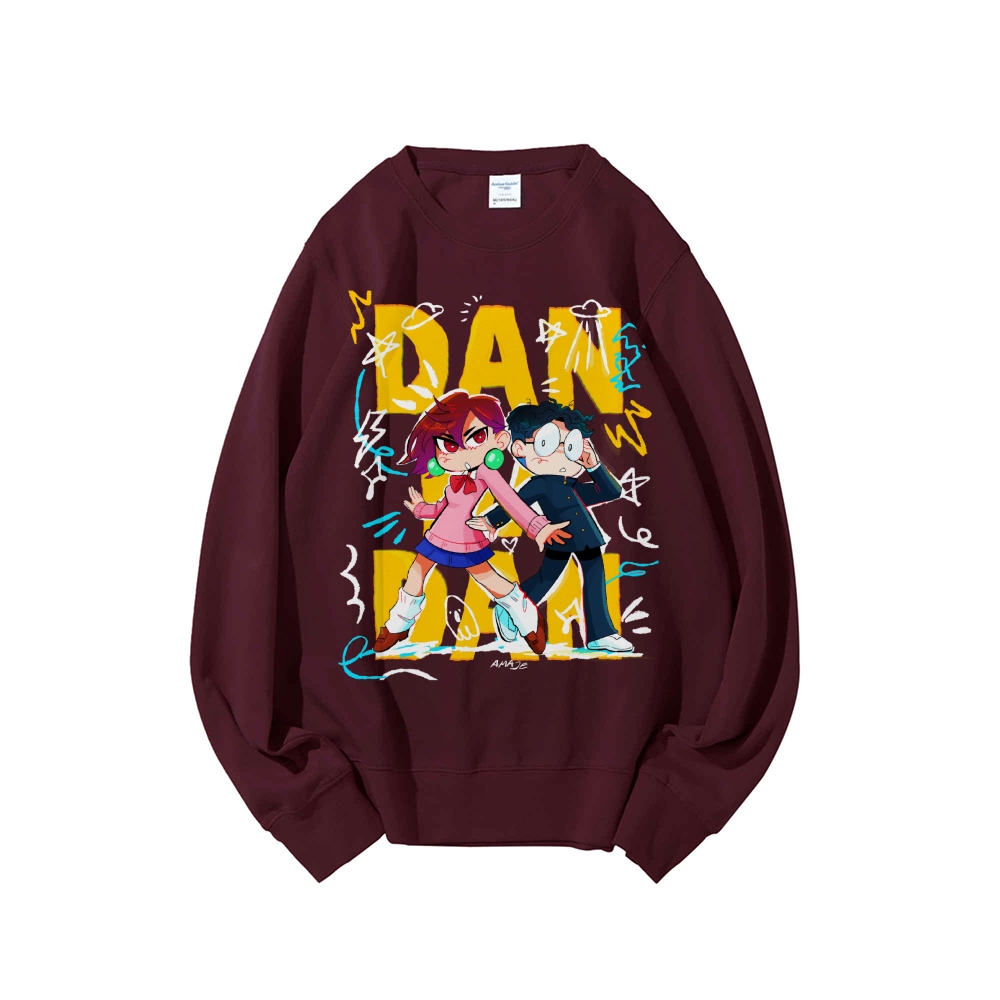Dandadan Casual Crew Neck Sweatshirt