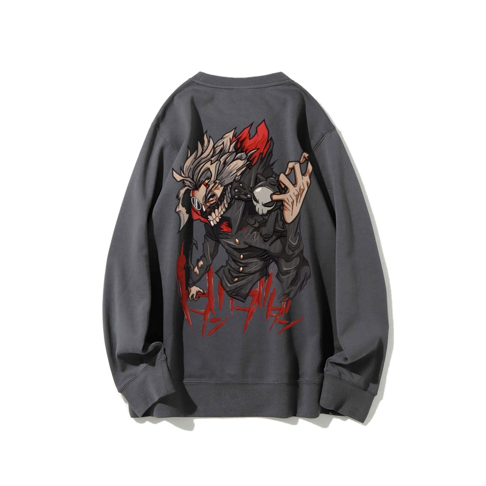 DANDADAN Casual Crewneck Sweatshirt