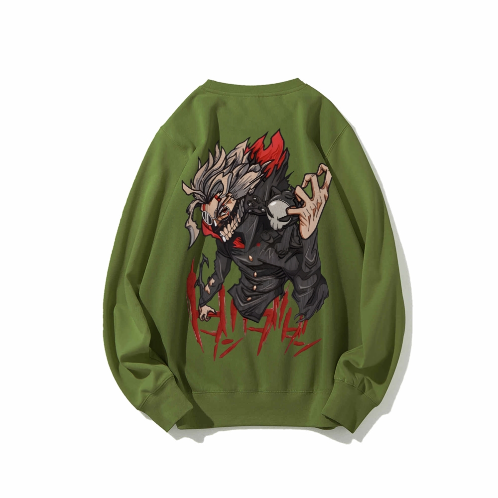 DANDADAN Casual Crewneck Sweatshirt