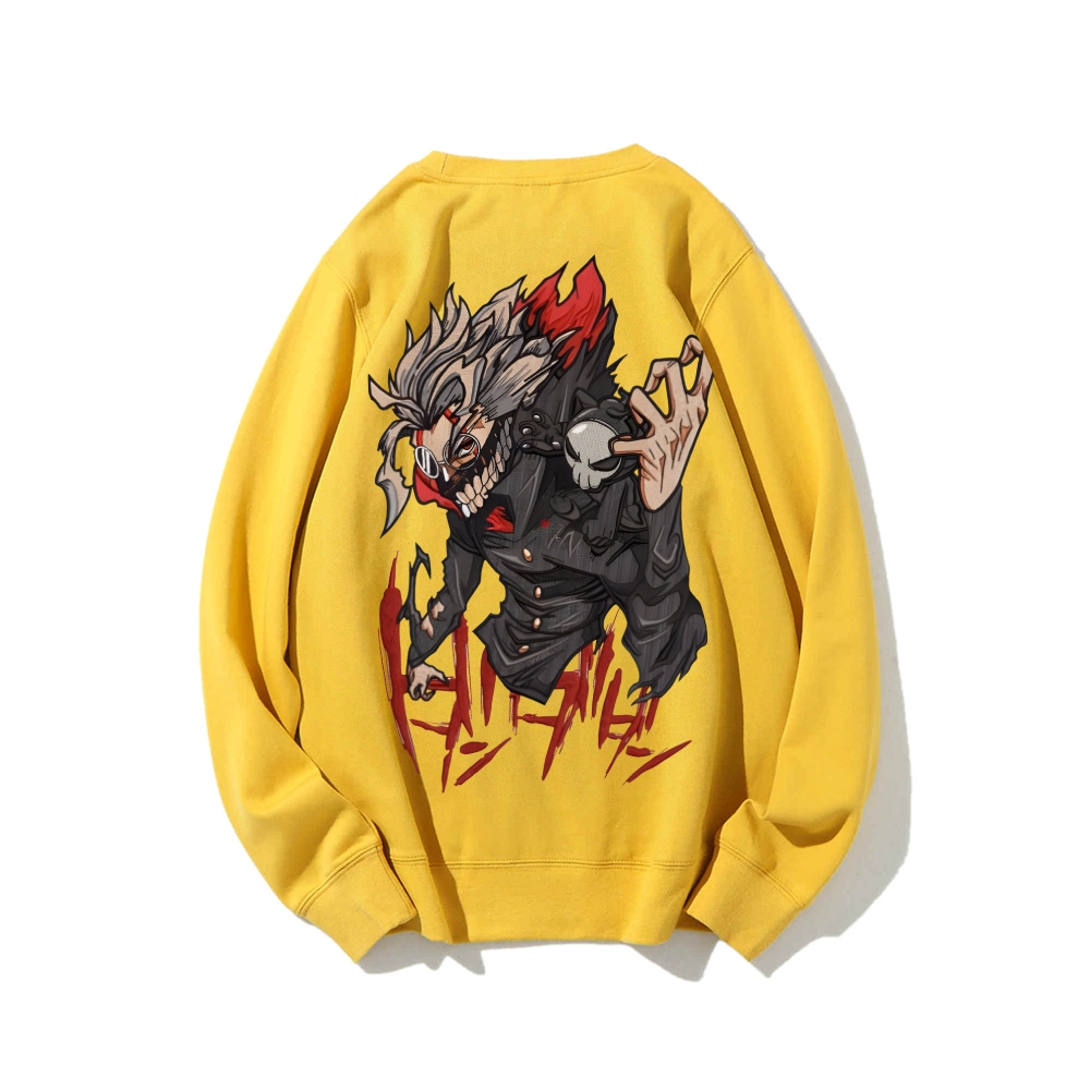 DANDADAN Casual Crewneck Sweatshirt