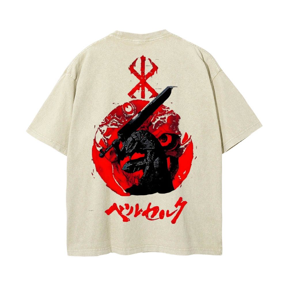 Vintage Oversized T-Shirt|BERSERK