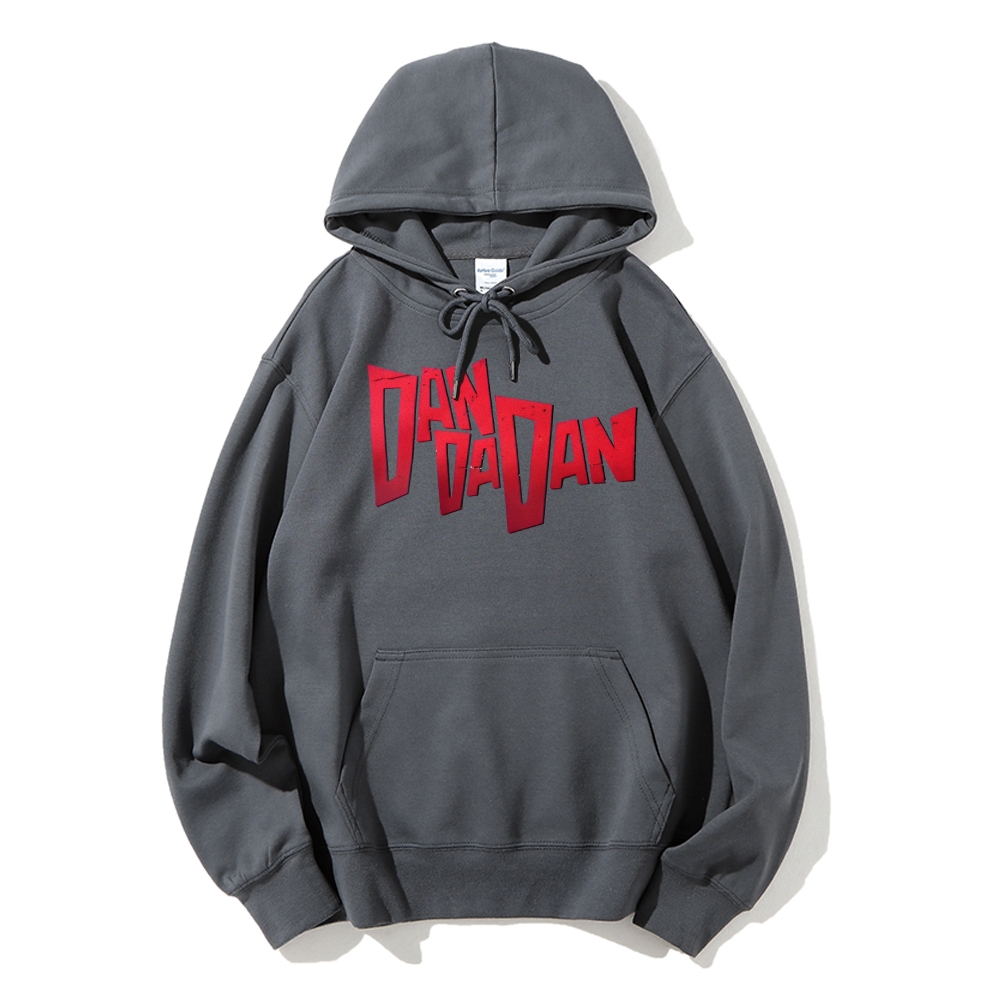 DANDADAN Cotton Unisex Patterned Fashion Hoodie