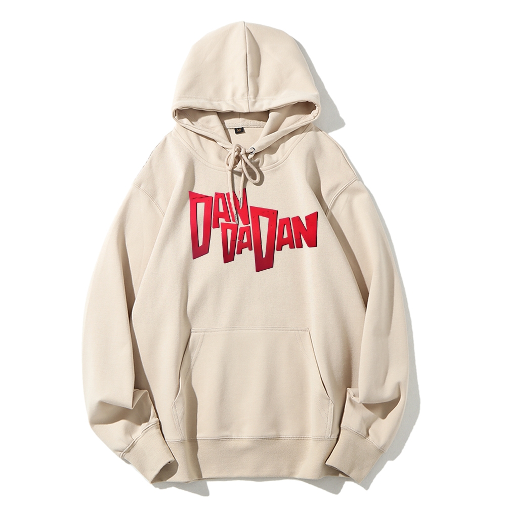 DANDADAN Cotton Unisex Patterned Fashion Hoodie