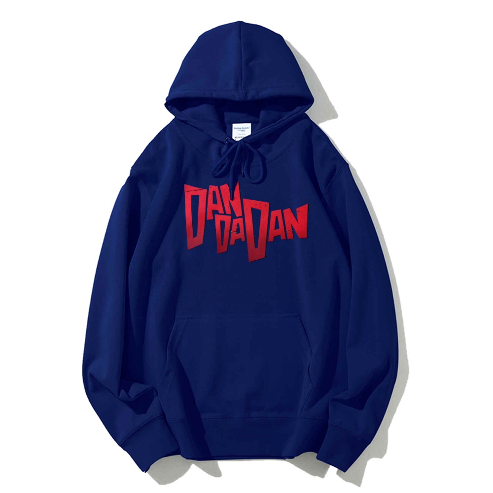 DANDADAN Cotton Unisex Patterned Fashion Hoodie