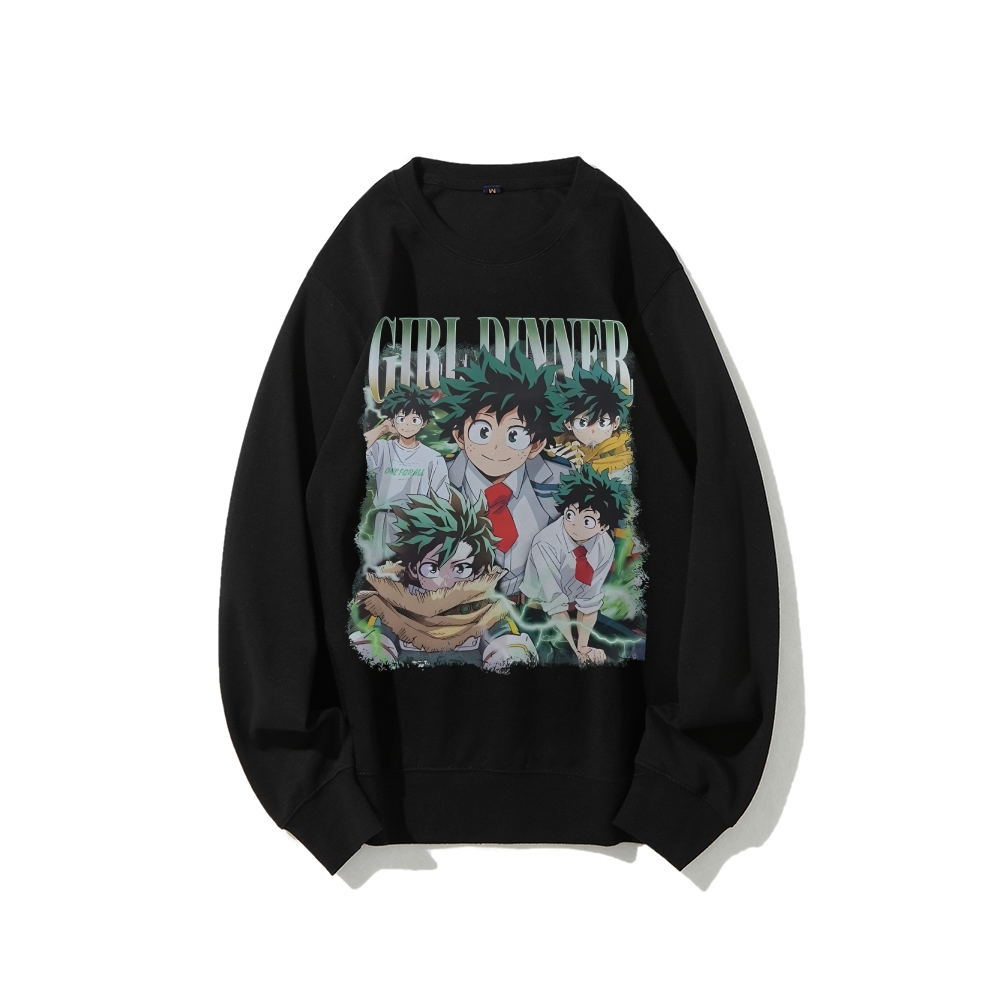 My Hero Academia Casual Crewneck Sweatshirt