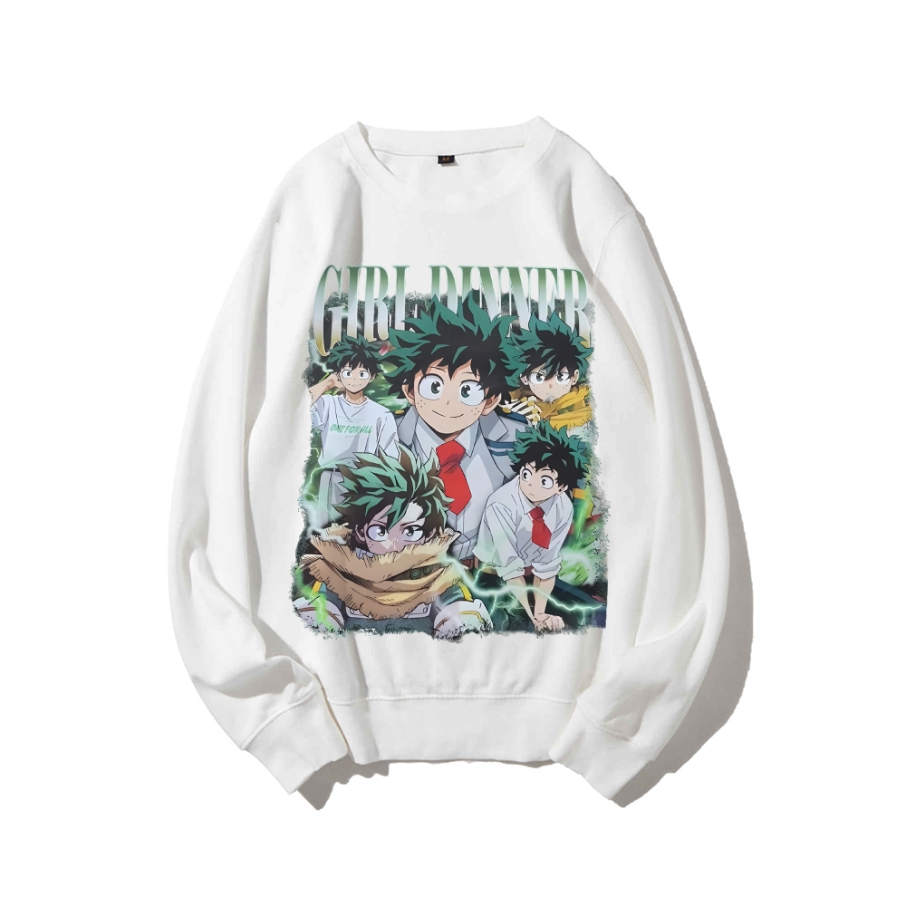 My Hero Academia Casual Crewneck Sweatshirt