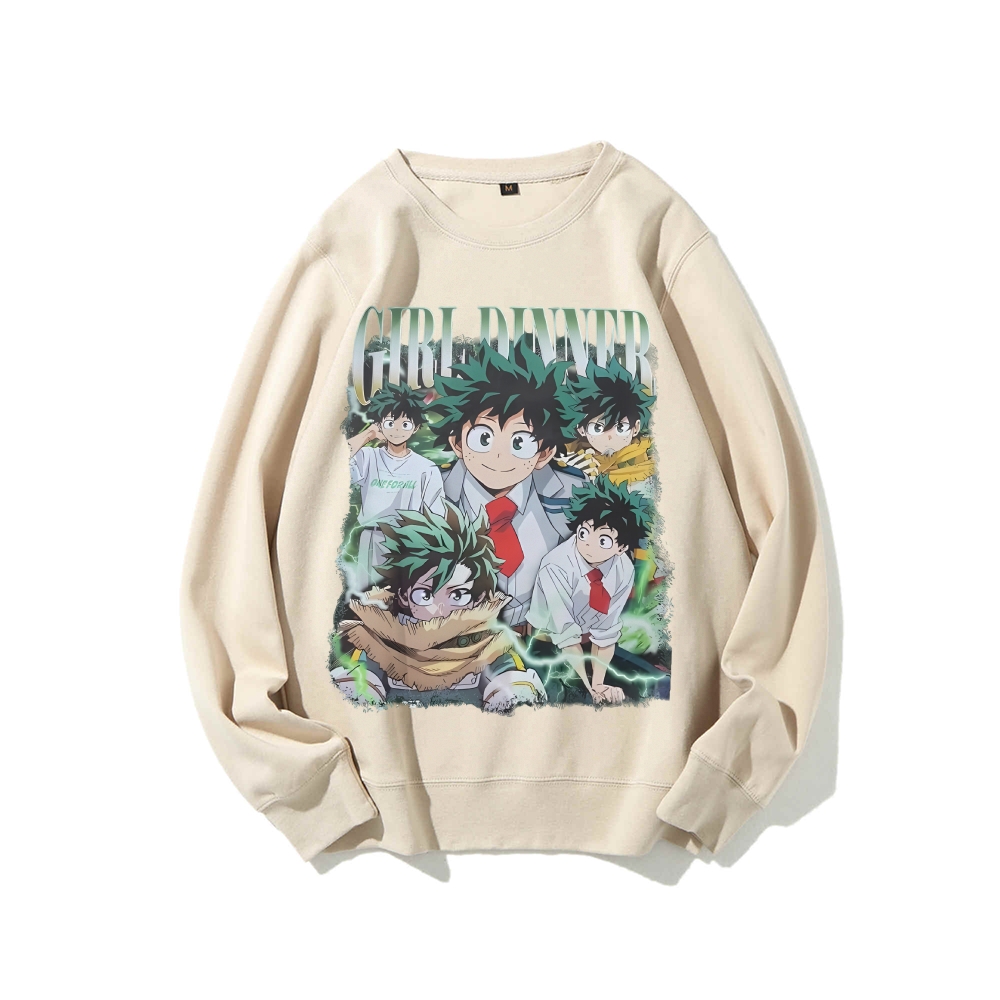 My Hero Academia Casual Crewneck Sweatshirt