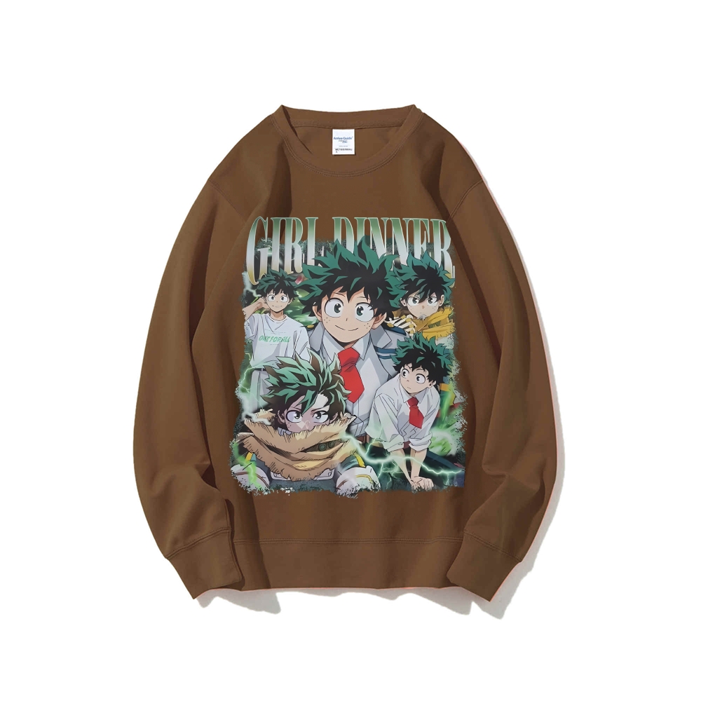 My Hero Academia Casual Crewneck Sweatshirt