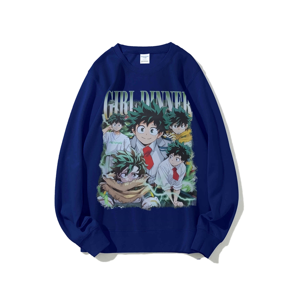 My Hero Academia Casual Crewneck Sweatshirt