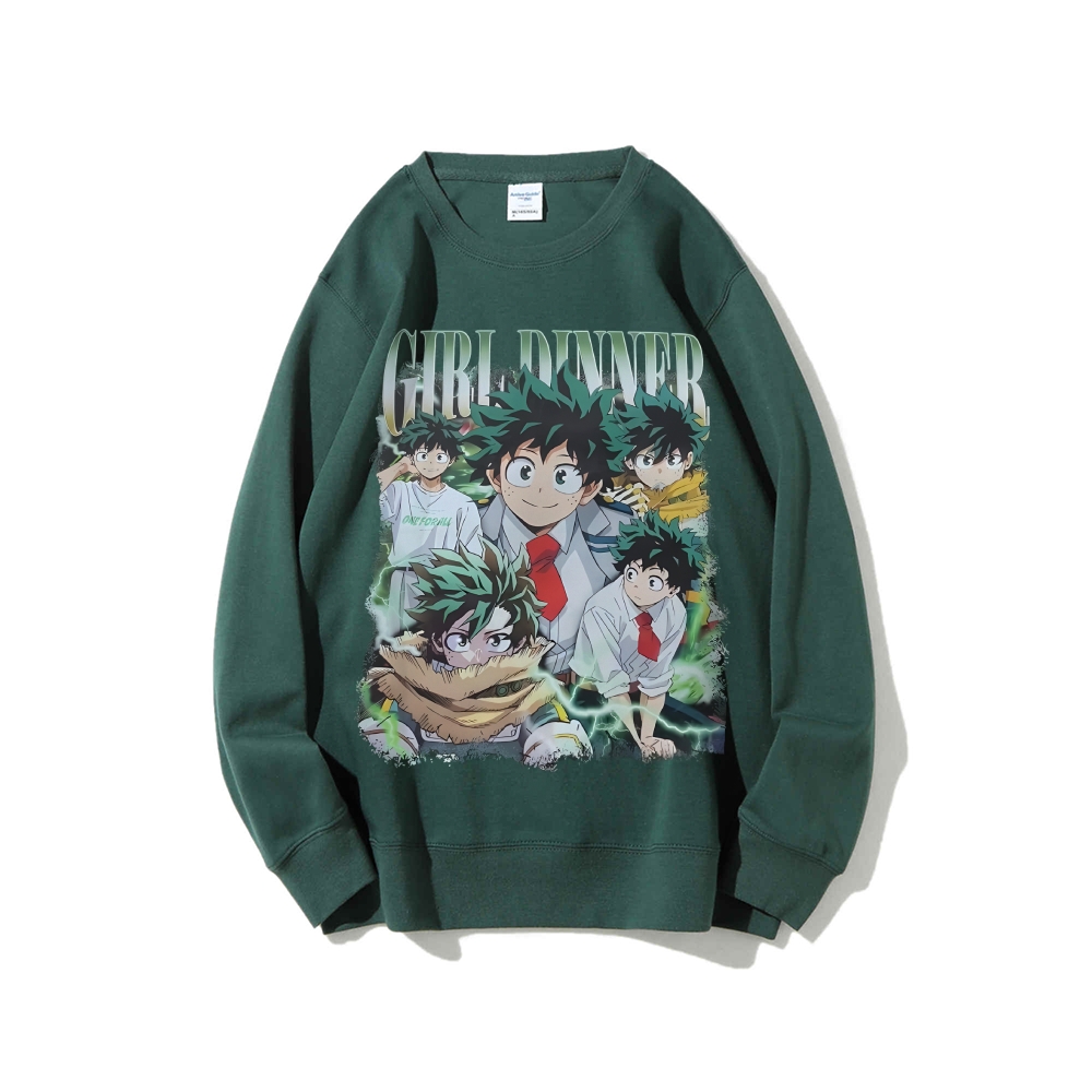 My Hero Academia Casual Crewneck Sweatshirt