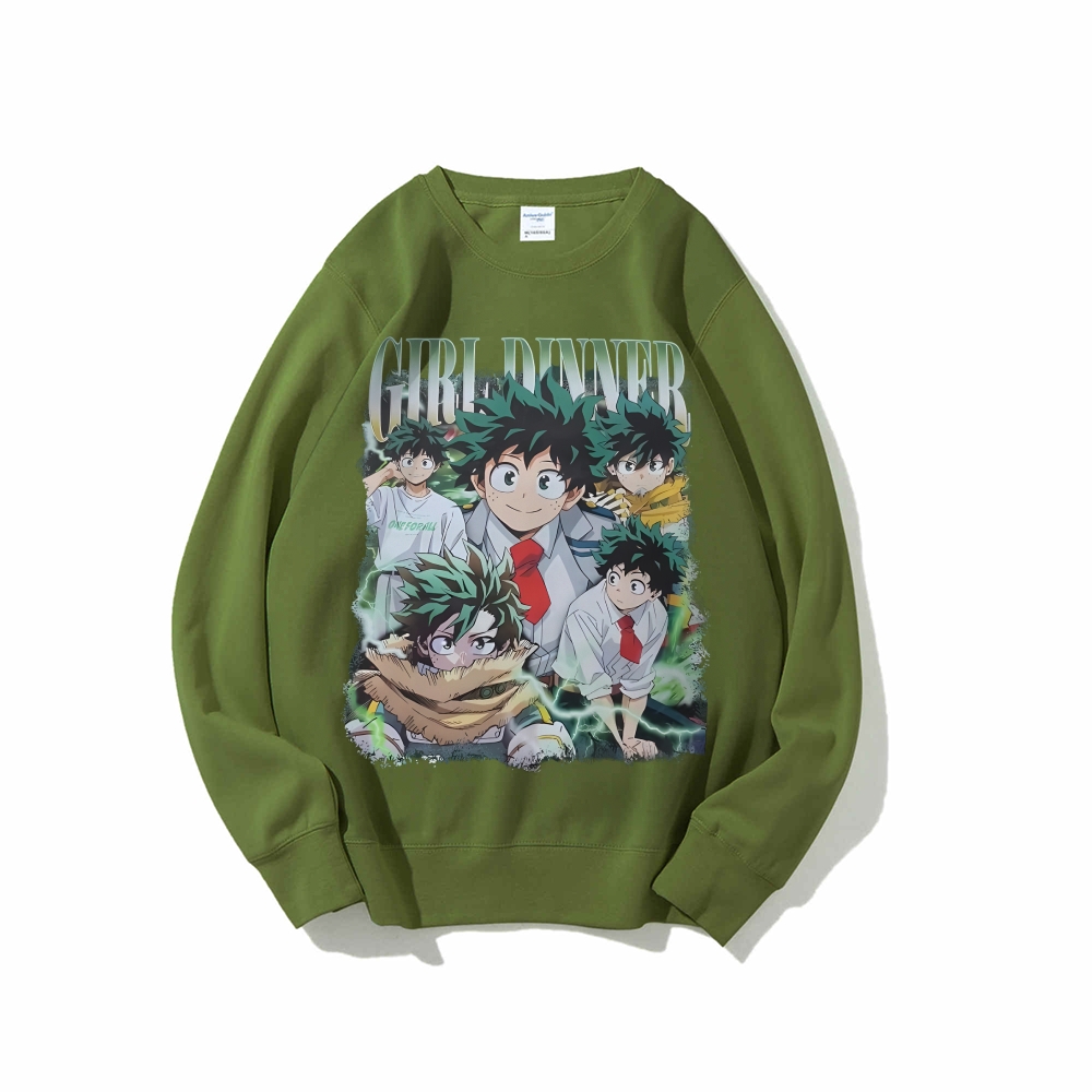 My Hero Academia Casual Crewneck Sweatshirt