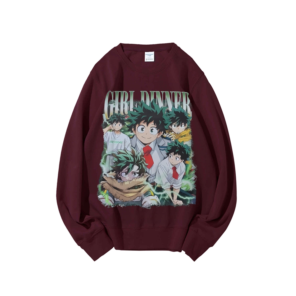 My Hero Academia Casual Crewneck Sweatshirt